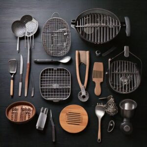 Küche, Grillen & Servieren